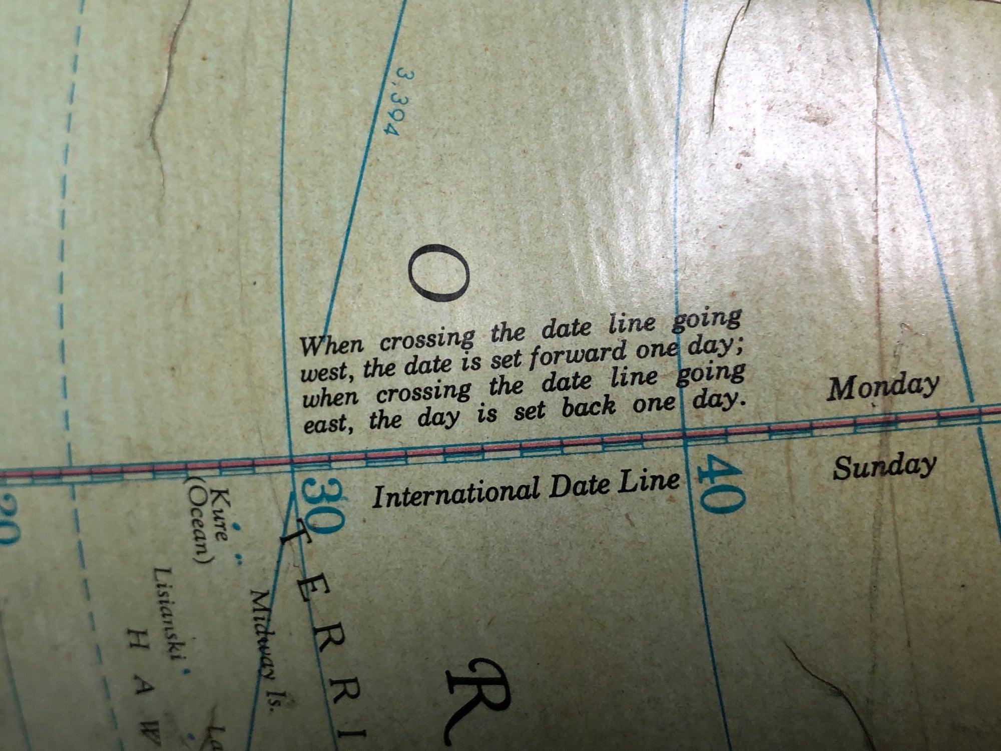 I Like Mike's Mid Century Modern Accessories Replogle 12" Precision Globe on Metal Base, Circa 1970