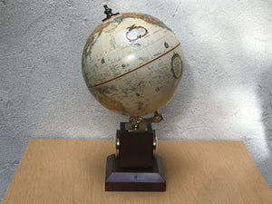 I Like Mike's Mid Century Modern Accessories Replogle Desk Top 9" Globe Weather Station