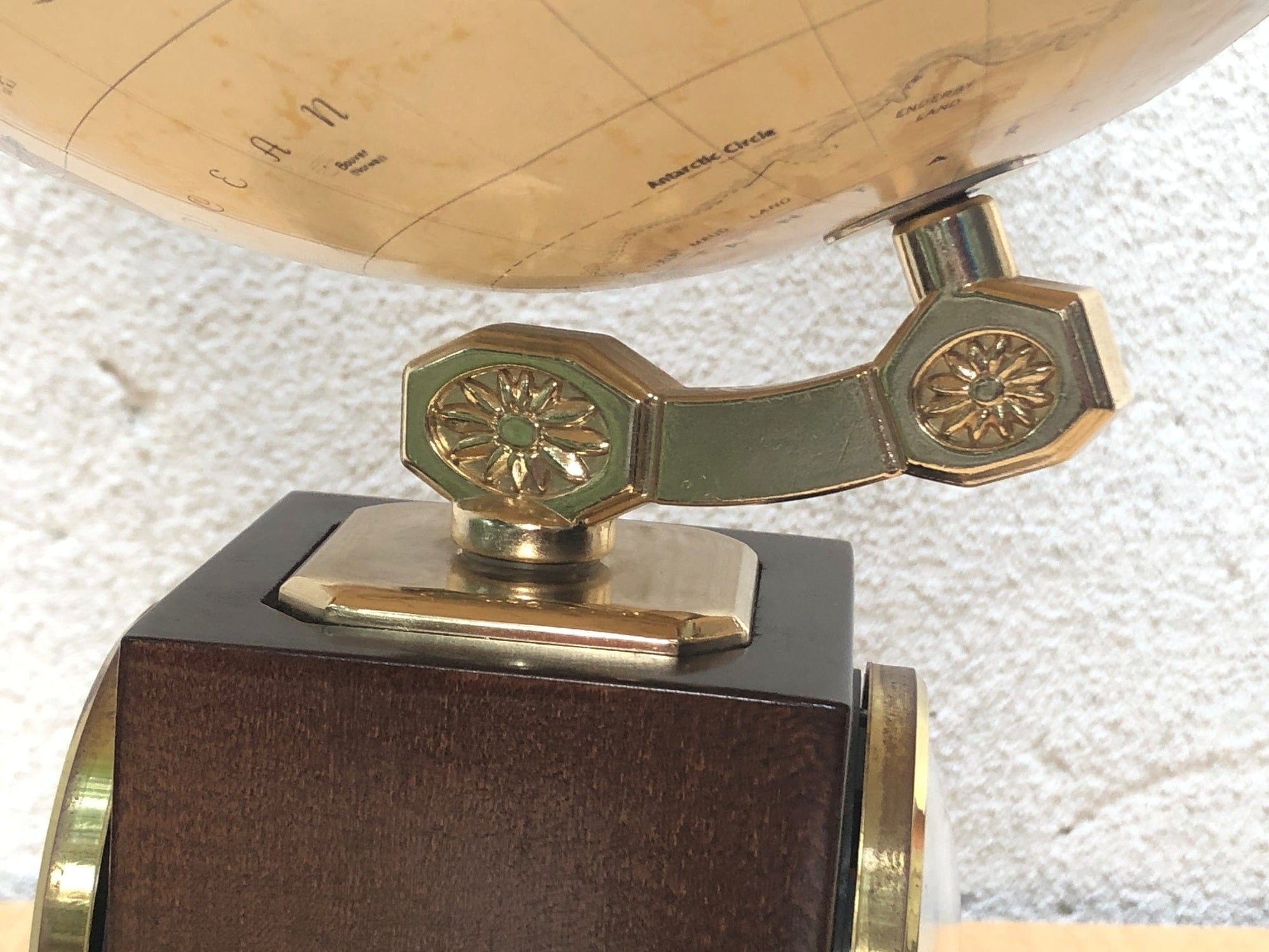I Like Mike's Mid Century Modern Accessories Replogle Desk Top 9" Globe Weather Station