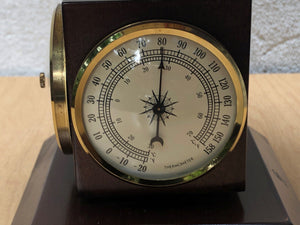 I Like Mike's Mid Century Modern Accessories Replogle Desk Top 9" Globe Weather Station