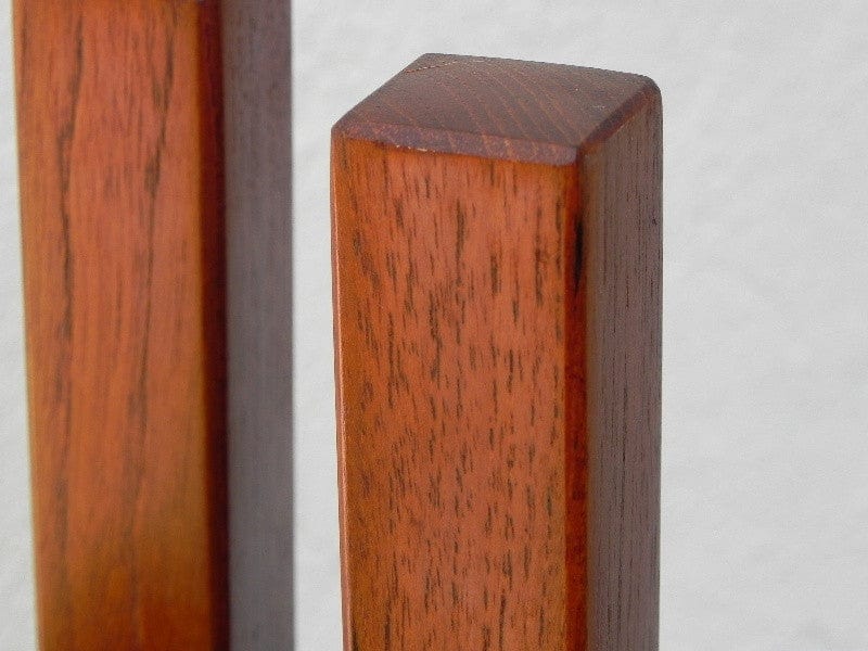 I Like Mike's Mid-Century Modern Accessories RESTORED ALBRIZZI (ATTRIB) FIREPLACE SET IN CHROME & TEAK