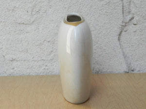I Like Mike's Mid Century Modern Accessories Small White Ceramic Japanese Vase by Jovan, Inc