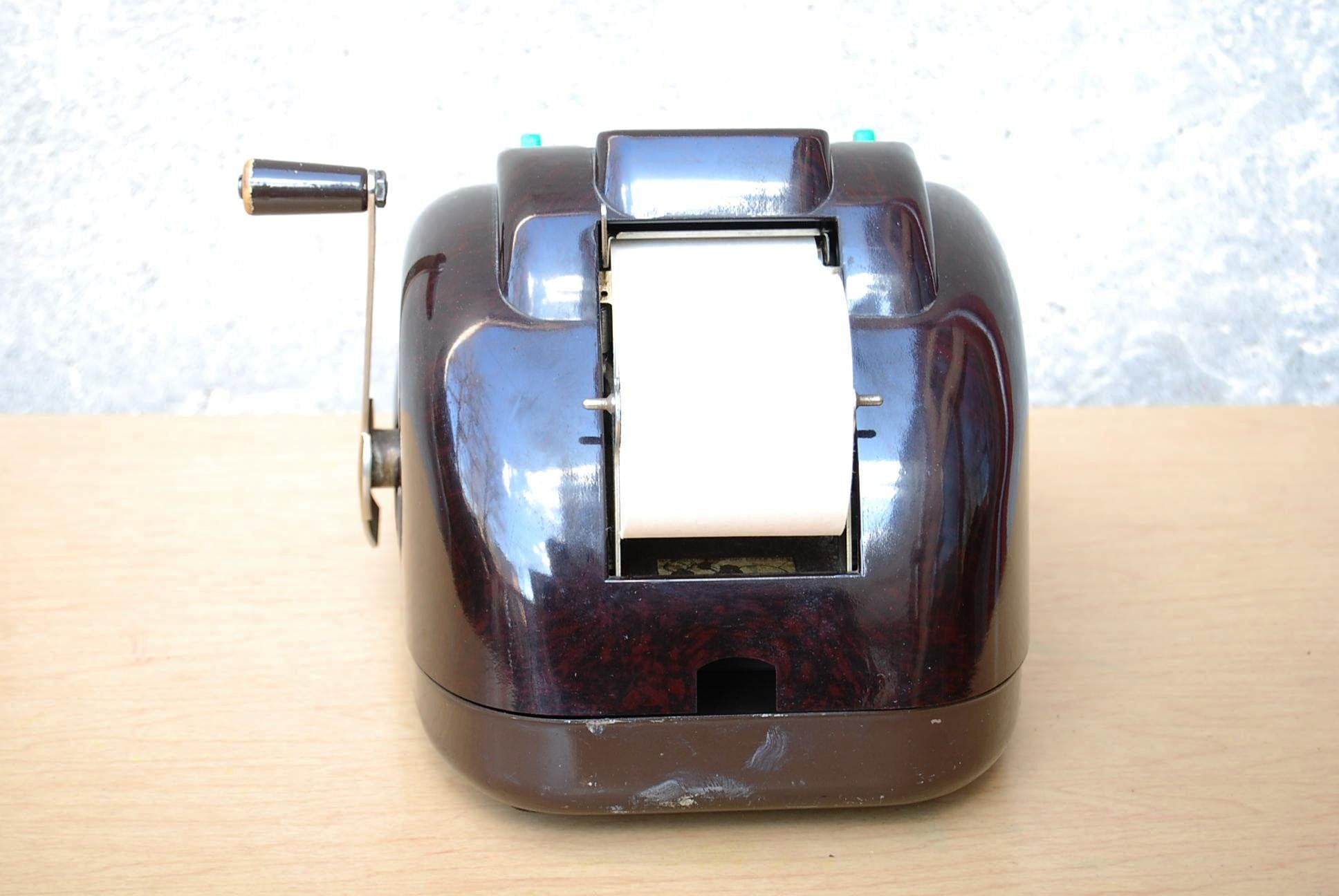 I Like Mike's Mid Century Modern Accessories Victor Adding Machine 10 key Deco Brown Bakelite