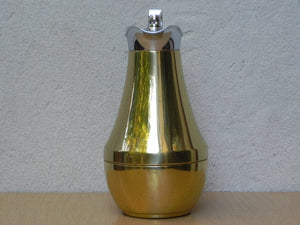 I Like Mike's Mid Century Modern Accessories Vintage Alfi Gold Chrome Coffee Carafe
