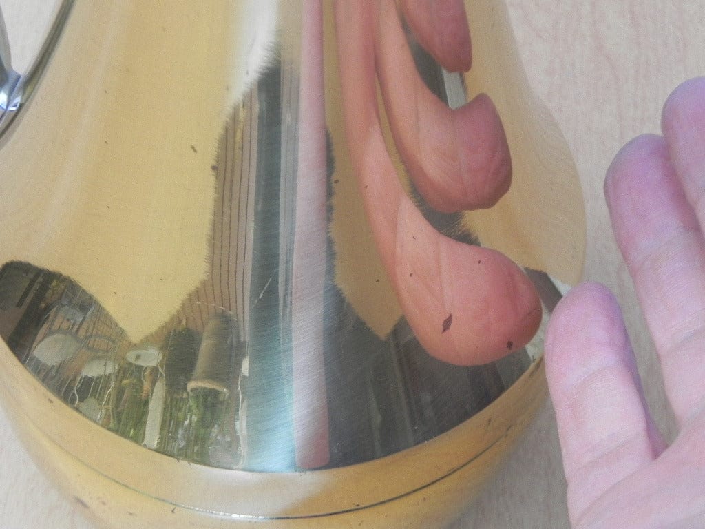 I Like Mike's Mid Century Modern Accessories Vintage Alfi Gold Chrome Coffee Carafe