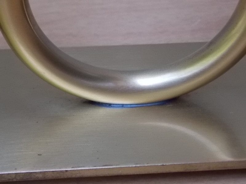 I Like Mike's Mid-Century Modern Accessories Ystad Metall Solid Brass 5 Candle Centerpiece Candelabra
