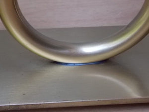 I Like Mike's Mid-Century Modern Accessories Ystad Metall Solid Brass 5 Candle Centerpiece Candelabra