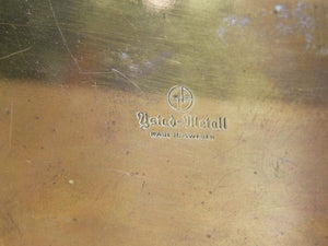 Ystad Metall Solid Brass 5 Candle Centerpiece Candelabra