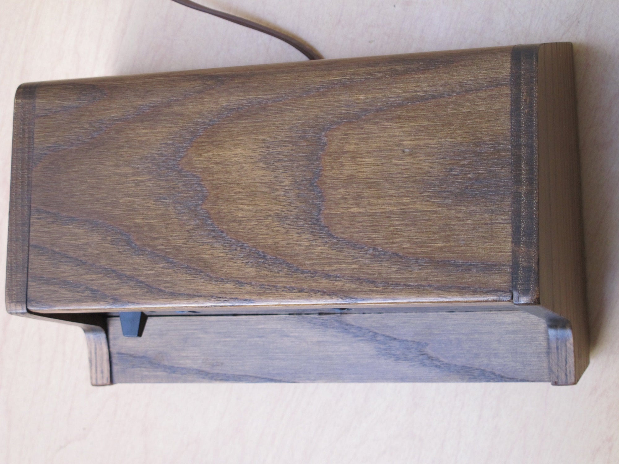 I Like Mike's Mid Century Modern Alarm Clocks Seth Thomas Wooden Light Up Digital Alarm Clock Circa 1970