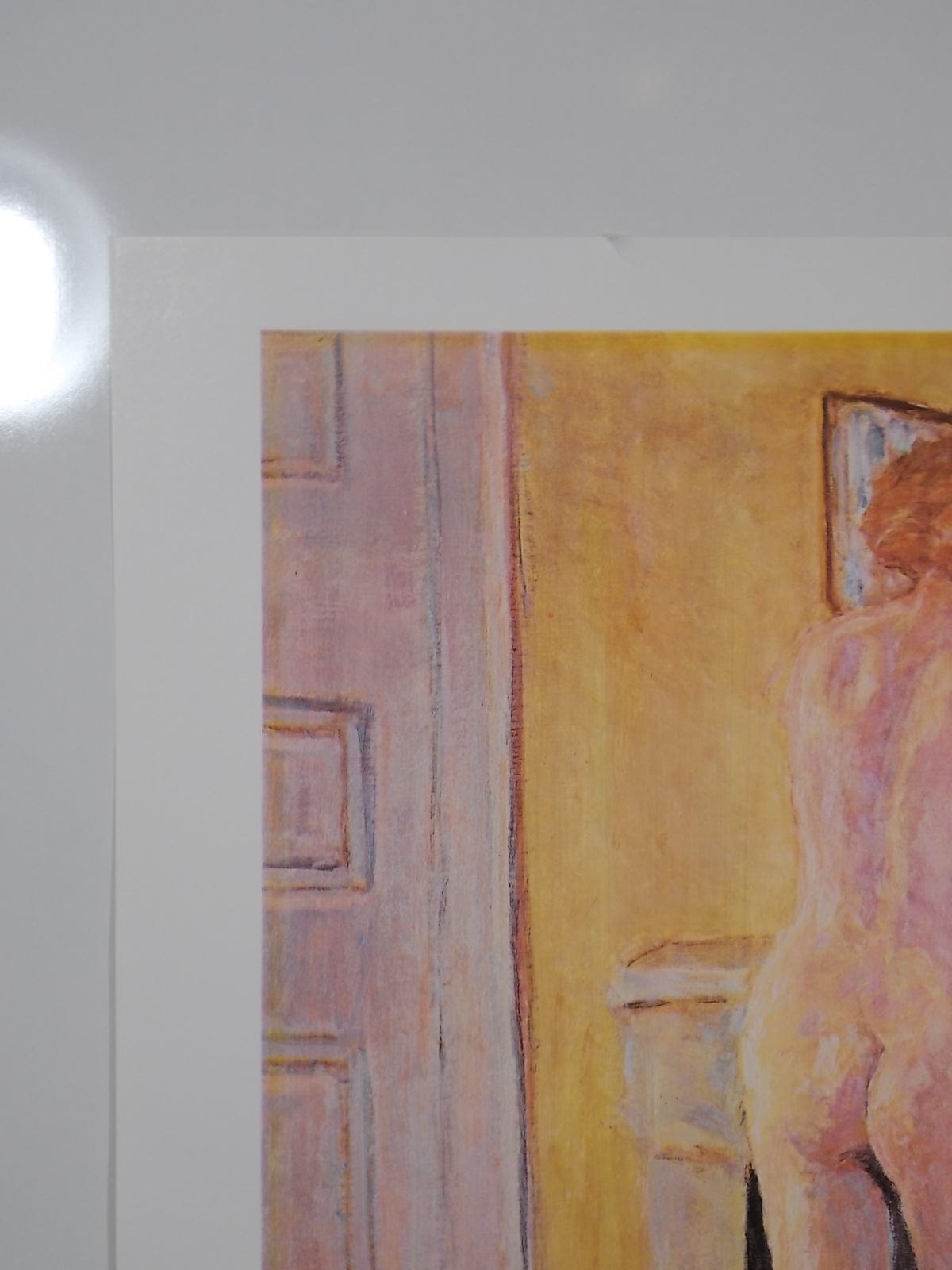 I Like Mike's Mid Century Modern Artwork Nude at the Fireplace by Pierre Bonnard 1913, Unframed Poster