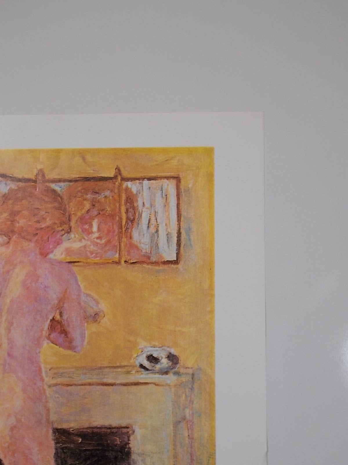 I Like Mike's Mid Century Modern Artwork Nude at the Fireplace by Pierre Bonnard 1913, Unframed Poster