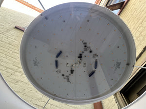I Like Mike's Mid Century Modern Chandeliers Modern Forms Metropolis LED Pendant Light, 30" (New Unused)