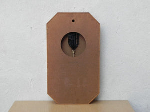 I Like Mike's Mid Century Modern Clock Elegant Strausbourg Quartz Oak Pendulum Wall Clock, 1980s