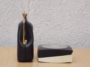 I Like Mike's Mid Century Modern Clock Kenzle Combi Travel Clock in Mini Coin Purse, Lord & Taylor