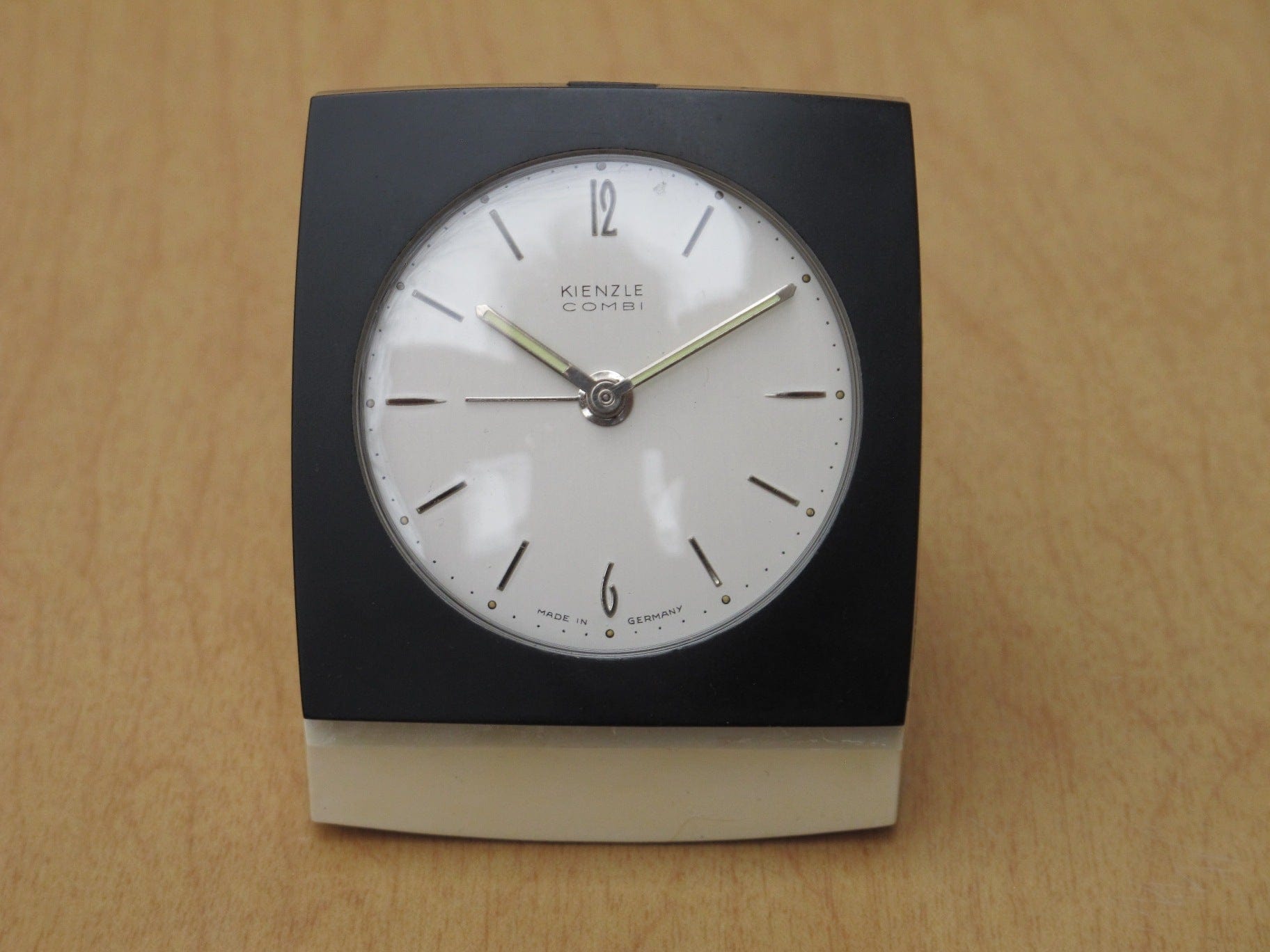 I Like Mike's Mid Century Modern Clock Kenzle Combi Travel Clock in Mini Coin Purse, Lord & Taylor