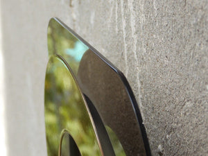 I Like Mike's Mid-Century Modern Clock Raymor Lucite & Brass Wall Clock Chronoquartz