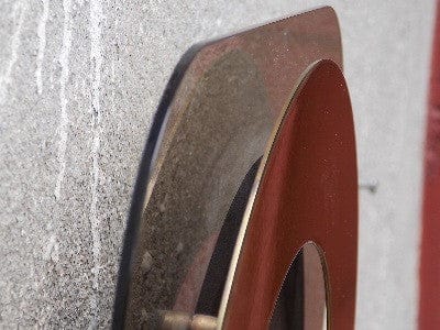 I Like Mike's Mid-Century Modern Clock Raymor Lucite & Brass Wall Clock Chronoquartz