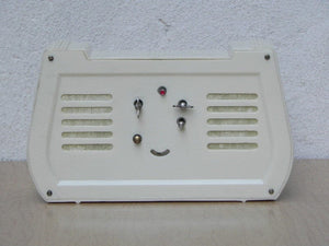 I Like Mike's Mid Century Modern Clock Selfix White Bakelite Wind-Up Mantel Alarm Clock