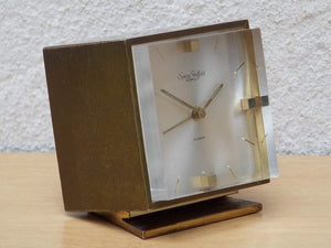 I Like Mike's Mid Century Modern Clock Swiza Sheffield Small Modern Wind Up Alarm Clock