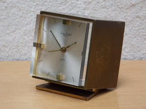 I Like Mike's Mid Century Modern Clock Swiza Sheffield Small Modern Wind Up Alarm Clock
