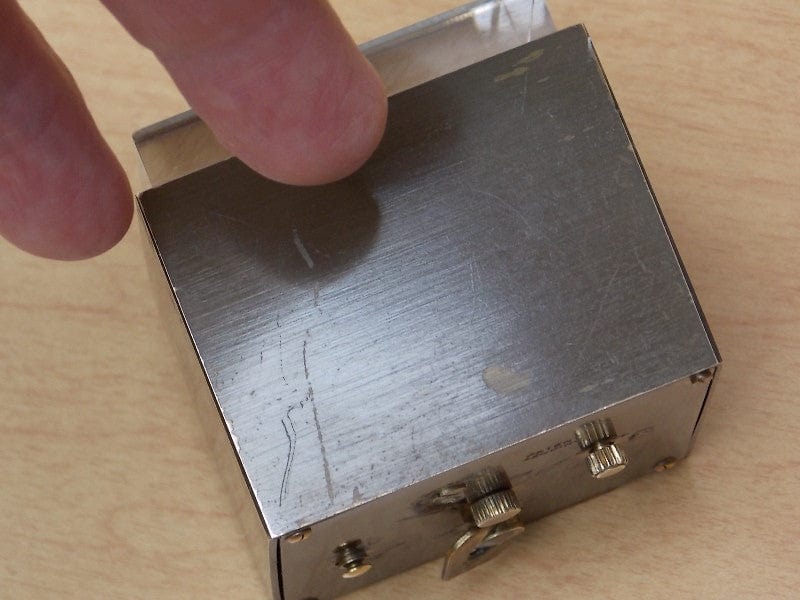 I Like Mike's Mid Century Modern Clock Swiza Sheffield Small Modern Wind Up Alarm Clock