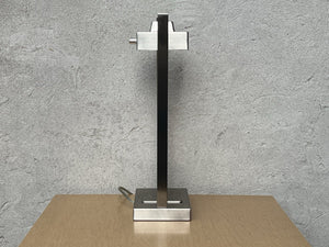 I Like Mike's Mid Century Modern desk lamp Brushed Aluminum 1980s Neo Deco Desk Lamp