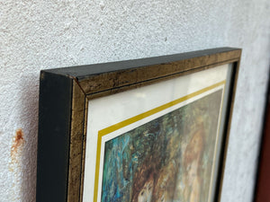 I Like Mike's Mid Century Modern framed print Three Nudes, Celebration of Edna Hibel's Fifty Years of Painting,1978, Hibel Museum of Art, Palm Beach