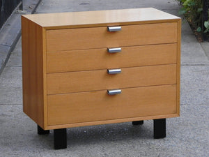 I Like Mike's Mid Century Modern Furniture Restored George Nelson Herman Miller Compact Dresser in Combed Oak, Primavera Line