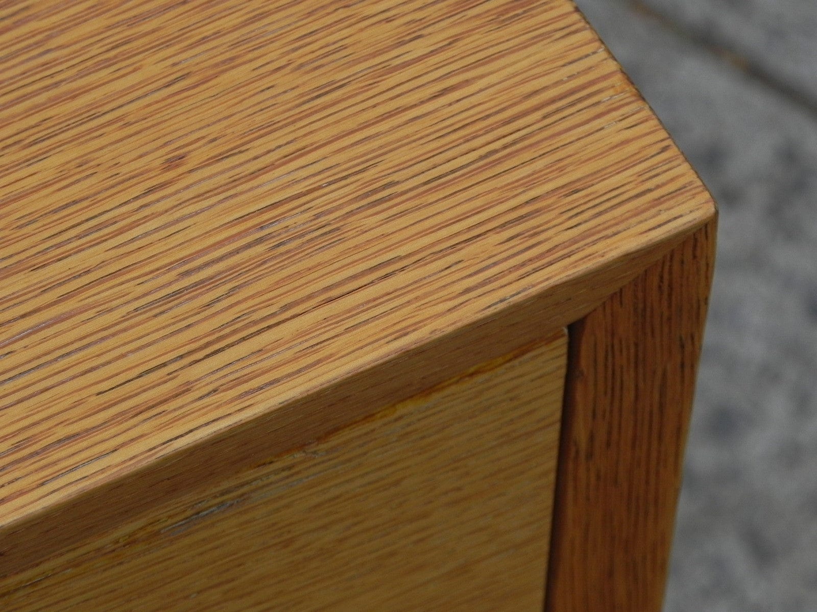 I Like Mike's Mid Century Modern Furniture Restored George Nelson Herman Miller Compact Dresser in Combed Oak, Primavera Line