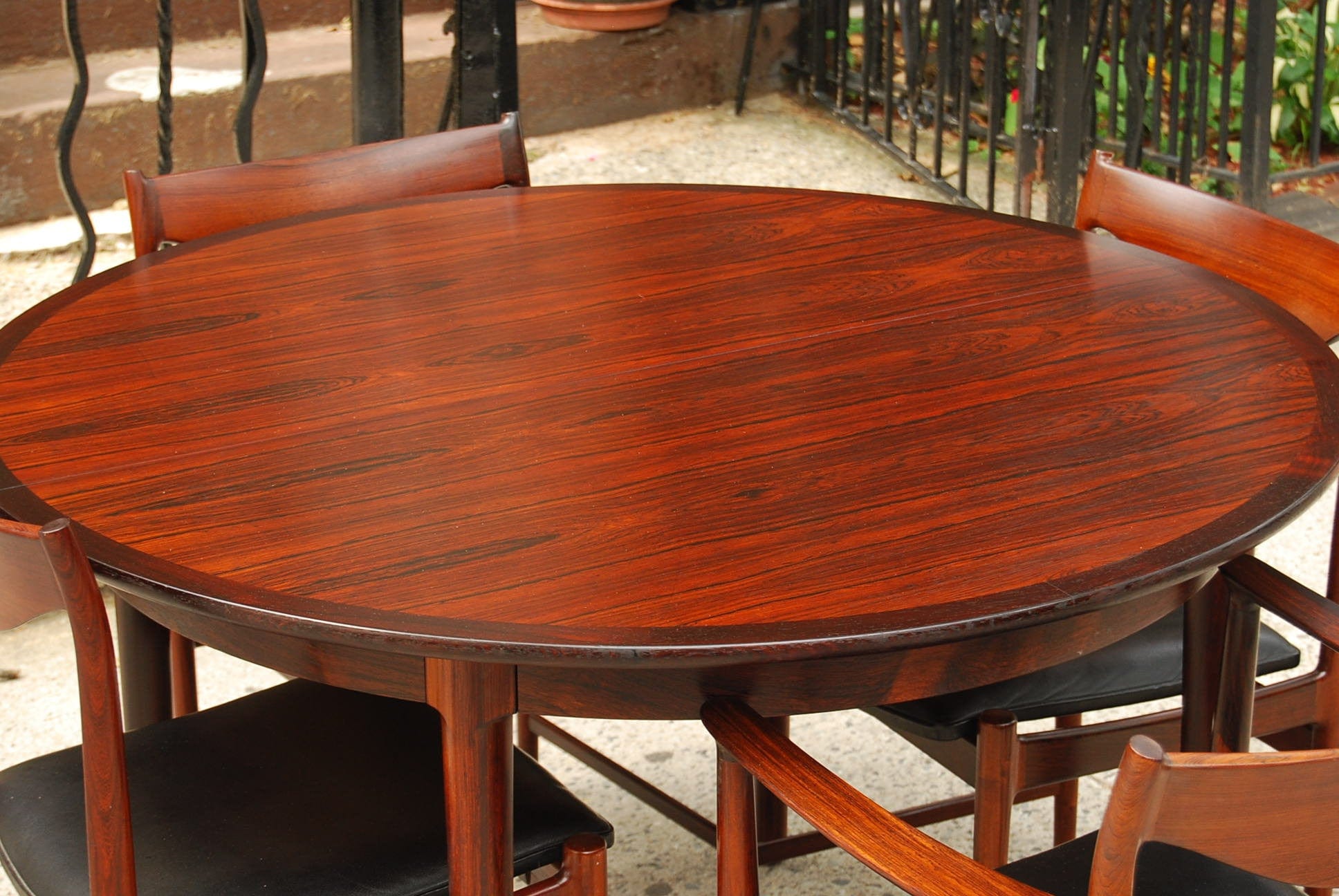 I Like Mike's Mid-Century Modern Furniture SOLD -- BRUSKBO NORWEGIAN ROSEWOOD DINING SET