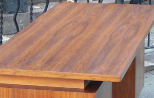 I Like Mike's Mid-Century Modern Furniture SOLD - MILLER NELSON DOUBLE PEDESTAL WALNUT EXECUTIVE D ESK