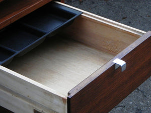 I Like Mike's Mid-Century Modern Furniture SOLD - MILLER NELSON DOUBLE PEDESTAL WALNUT EXECUTIVE D ESK