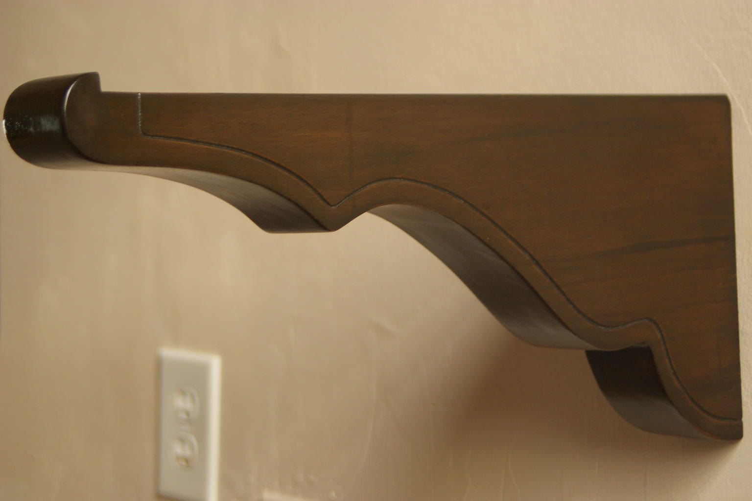 I Like Mike's Mid-Century Modern Furniture SOLD-- PROBBER WALL MOUNT ROSEWOOD D ESK