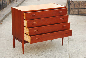 I Like Mike's Mid-Century Modern Furniture SOLD -- RESTORED DANISH MODERN TEAK DRESSER BY HOVMAND OLSEN