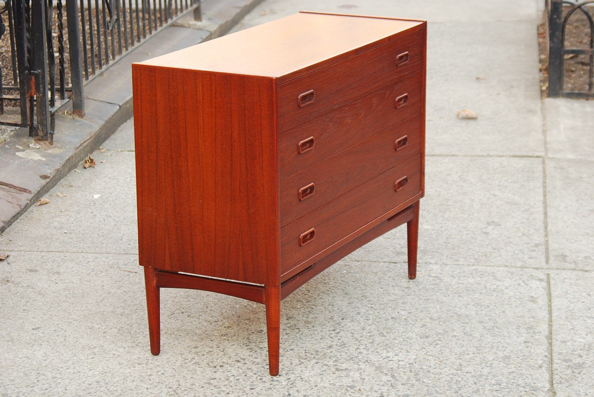 I Like Mike's Mid-Century Modern Furniture SOLD -- RESTORED DANISH MODERN TEAK DRESSER BY HOVMAND OLSEN