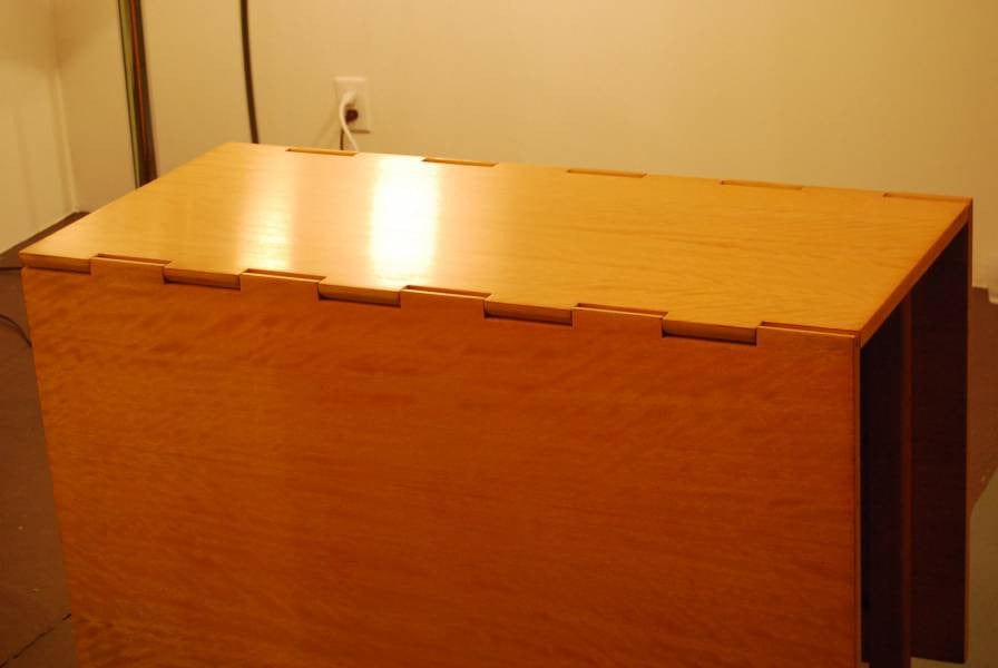 I Like Mike's Mid-Century Modern Furniture SOLD -- RESTORED GEORGE NELSON GATE LEG DINING TABLE BY HERMAN MILLER