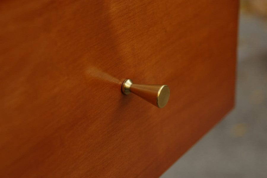 I Like Mike's Mid-Century Modern Furniture SOLD -- RESTORED PAUL MCCOBB PEDESTAL D ESK WITH CHAIR