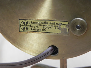 I Like Mike's Mid Century Modern George Nelson for Howard Miller Chronopak Tripod Table Clock