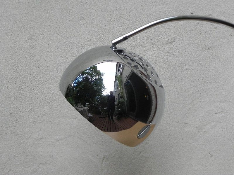 I Like Mike's Mid Century Modern lighting Chrome Arc Modern Desk Lamp