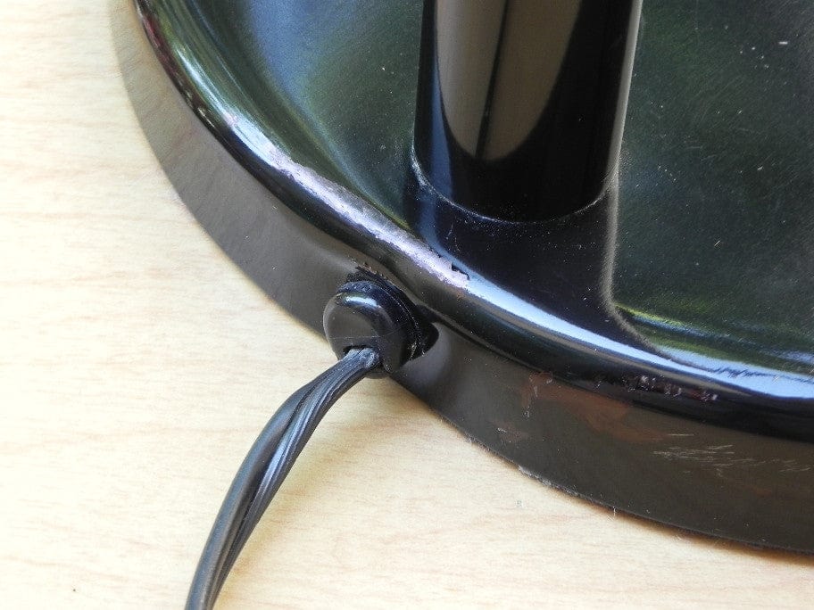 I Like Mike's Mid Century Modern lighting Nessen Modern Swing Arm Desk Lamp in Black, with Cylinder Shroud