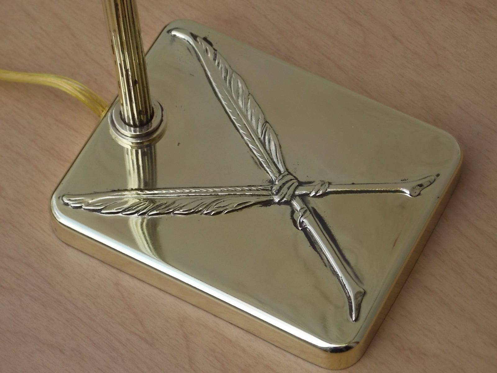 I Like Mike's Mid Century Modern lighting Petite Chase Brass Polished Petite Desk Lamp