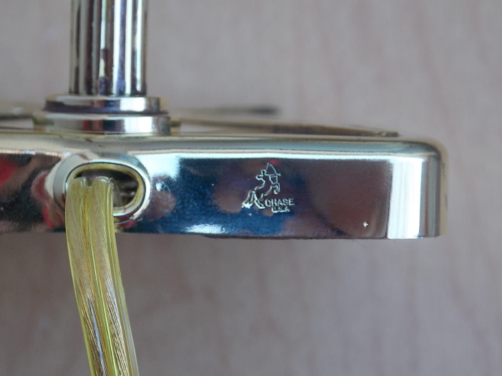I Like Mike's Mid Century Modern lighting Petite Chase Brass Polished Petite Desk Lamp
