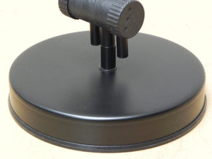 I Like Mike's Mid Century Modern lighting Veneta Lumi Highly Adjustable Black Desk Lamp, Italian