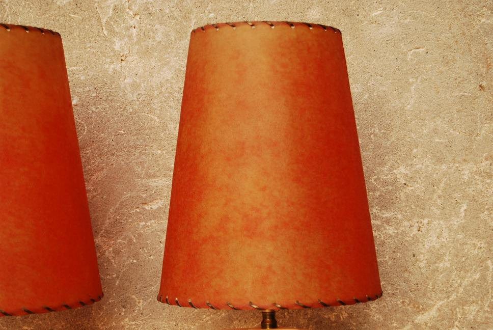 I Like Mike's Mid-Century Modern lighting White Ceramic Gilded Dancer Dresser Lamps