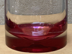 I Like Mike's Mid Century Modern Modern Acrylic Pink Hued Ice Bucket