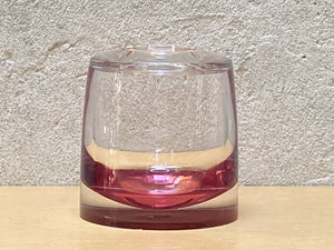 I Like Mike's Mid Century Modern Modern Acrylic Pink Hued Ice Bucket