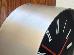 I Like Mike's Mid Century Modern Pendulum wall clock Howard Miller Long Modernist Wood Pendulum Wall Clock