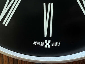 I Like Mike's Mid Century Modern Pendulum wall clock Howard Miller Long Modernist Wood Pendulum Wall Clock