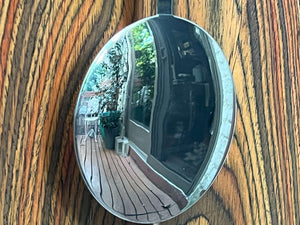 I Like Mike's Mid Century Modern Pendulum wall clock Howard Miller Long Modernist Wood Pendulum Wall Clock