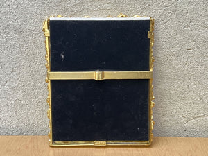 I Like Mike's Mid Century Modern picture frame Ornate Metal Photo Frame with Roses by Modulus, Gold, 8x10, Heavy